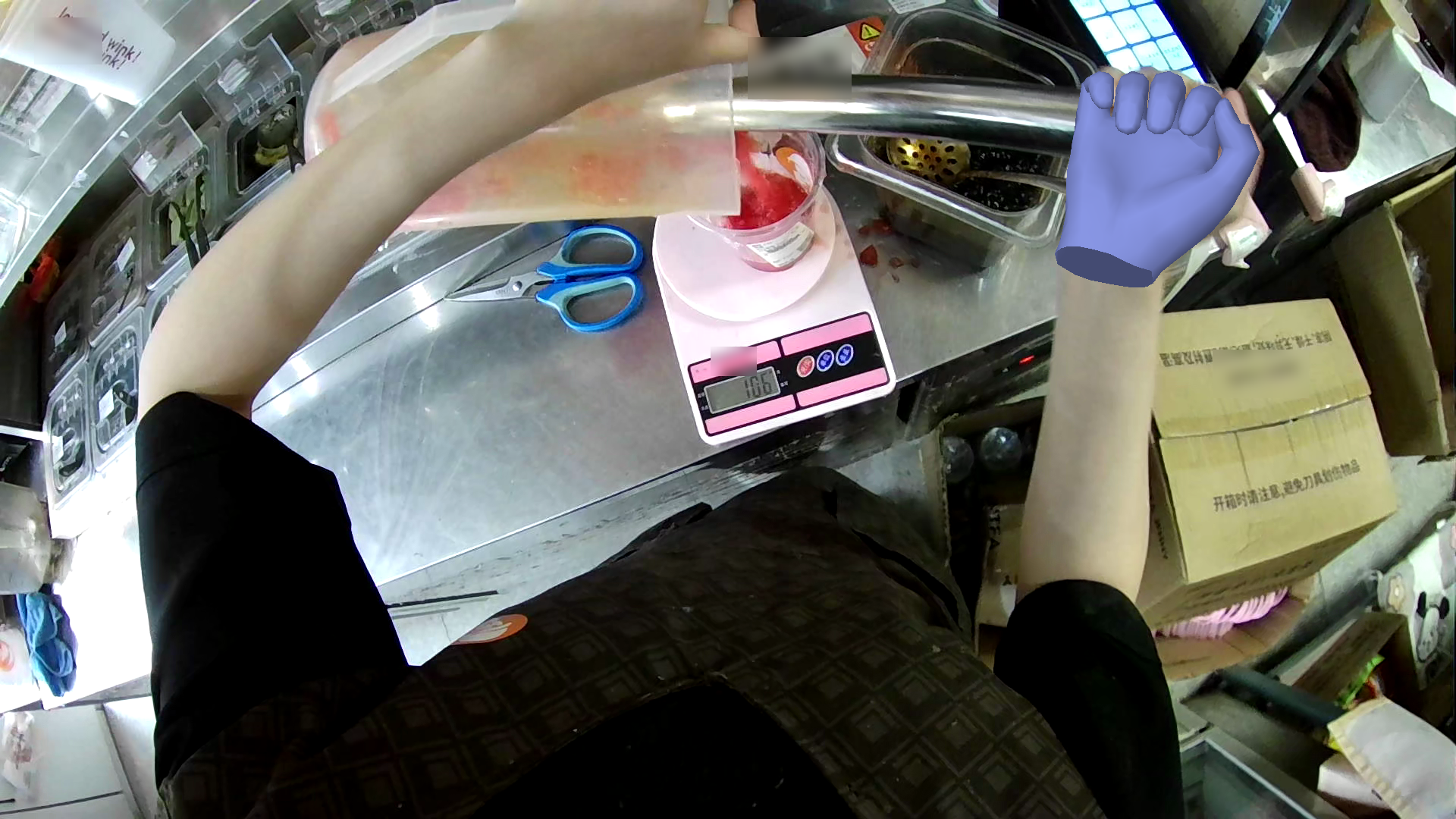 公共サービス：手の3Dポーズ、サンプル 1。